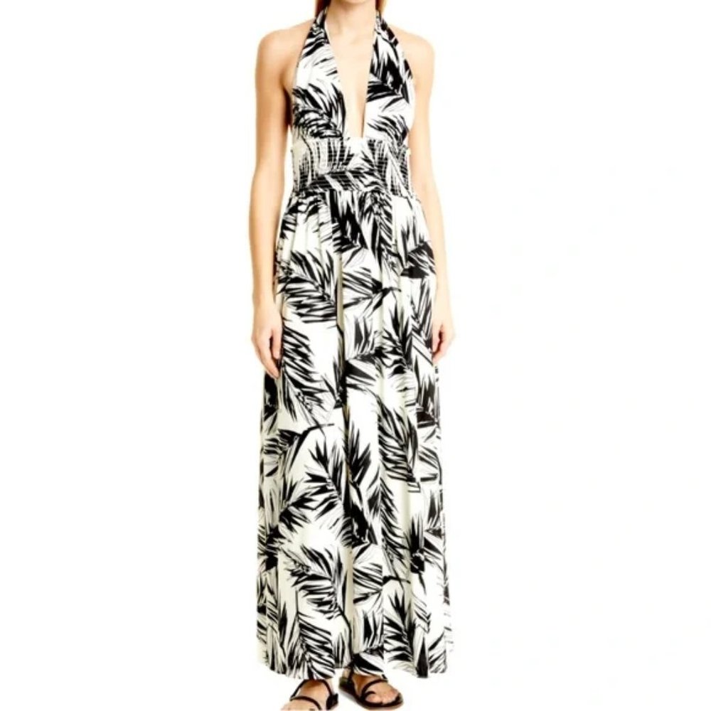 COPY - Toccin maxi palm print dress (Toccin)